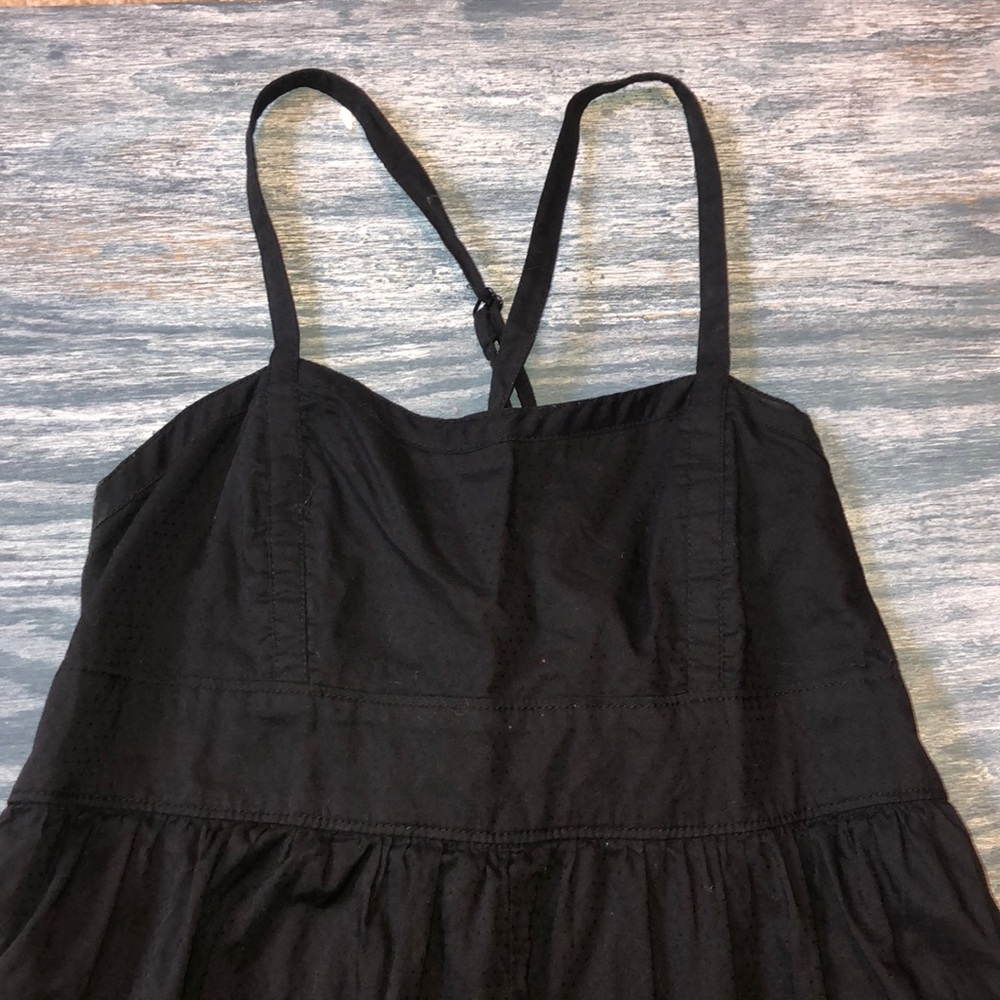 Black loose dress